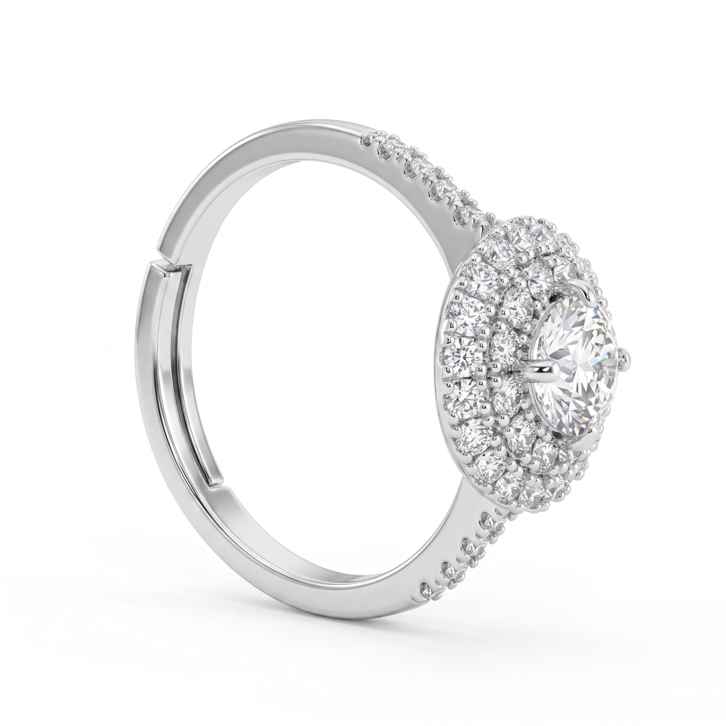 Anel Moissanite Apaixonante EBG0117