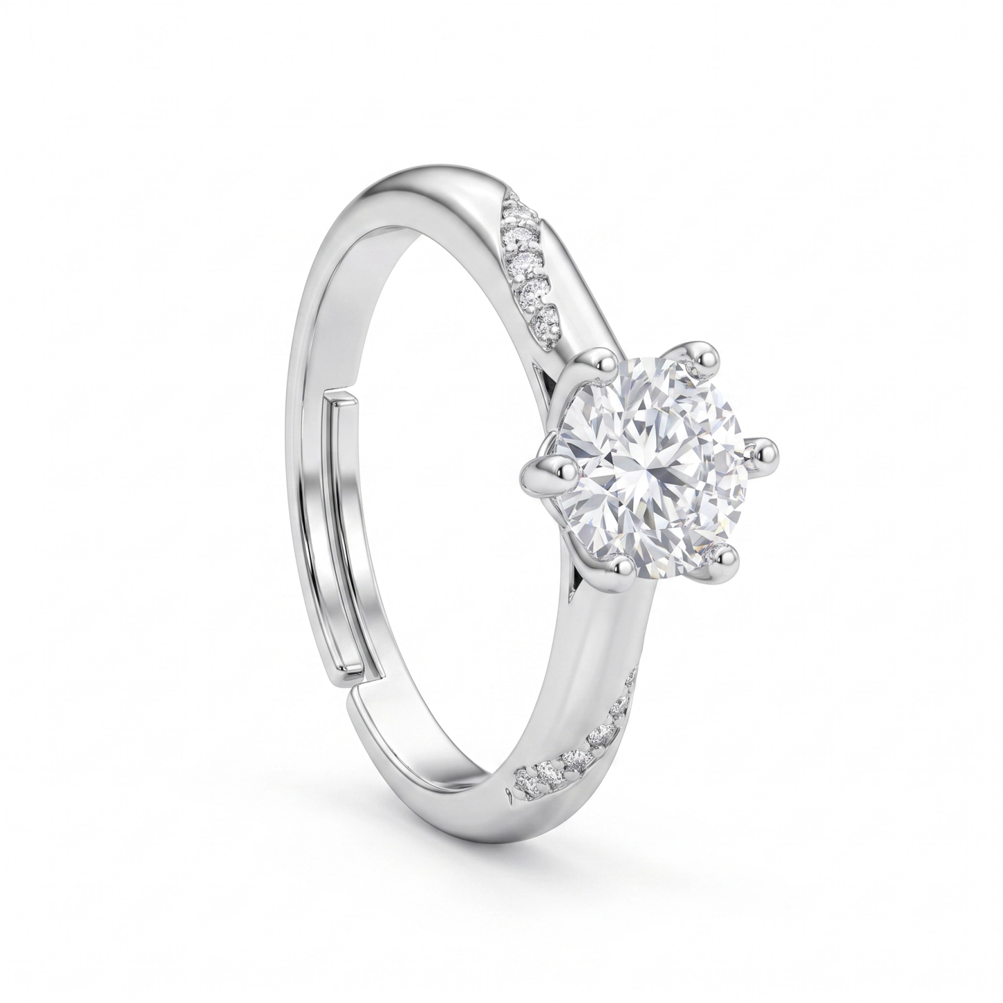 Anel Moissanite Glamour EBG0123
