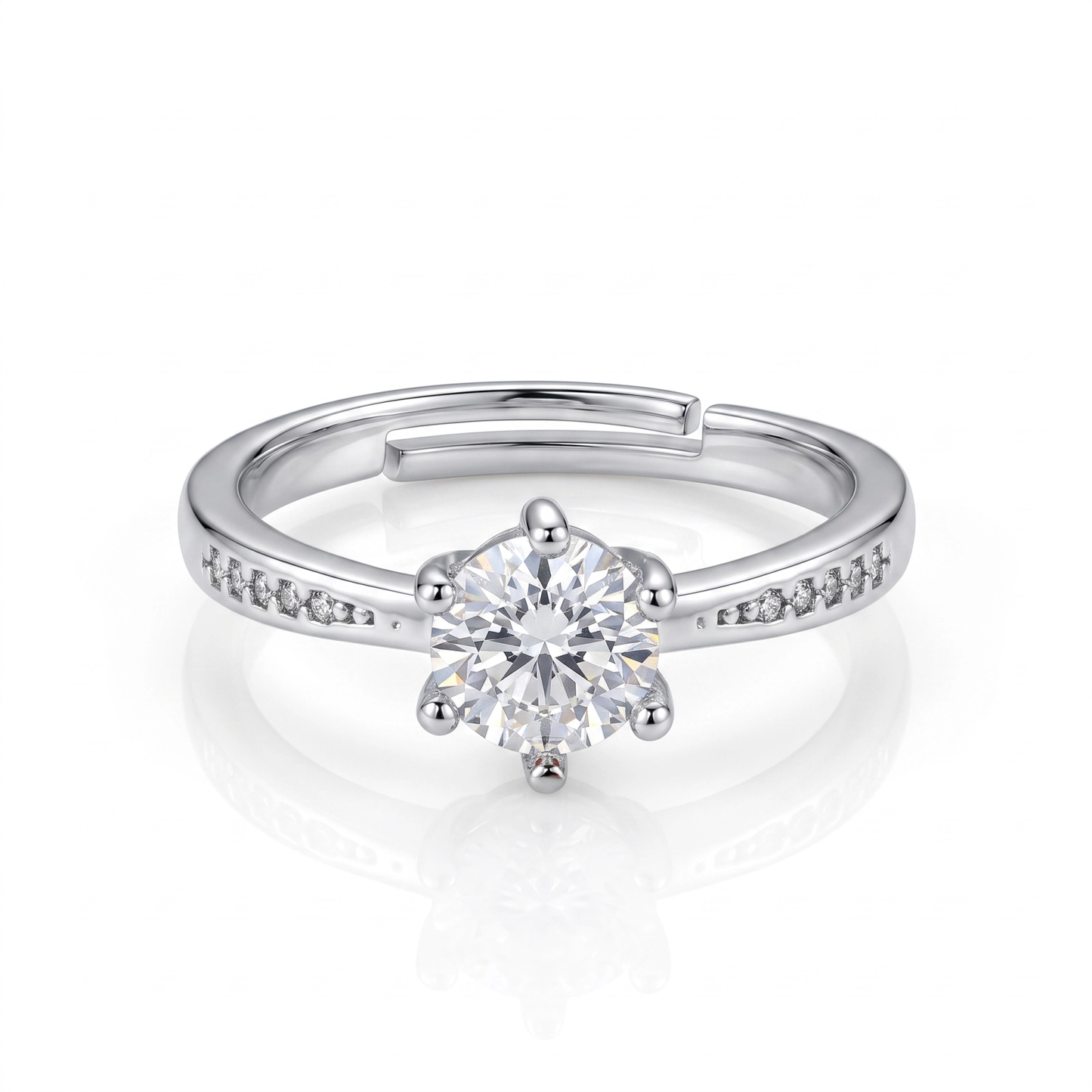 Anel Moissanite Intenso EBG0124