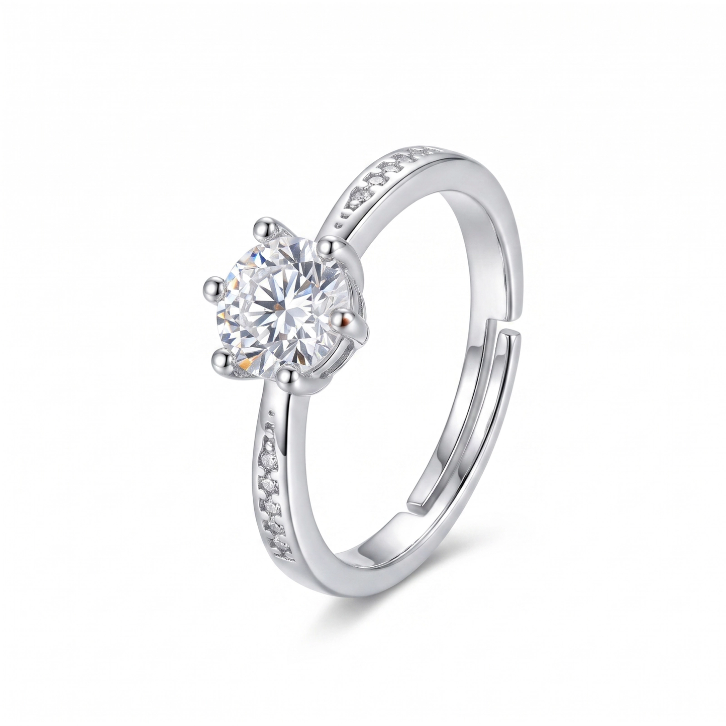 Anel Moissanite Intenso EBG0124