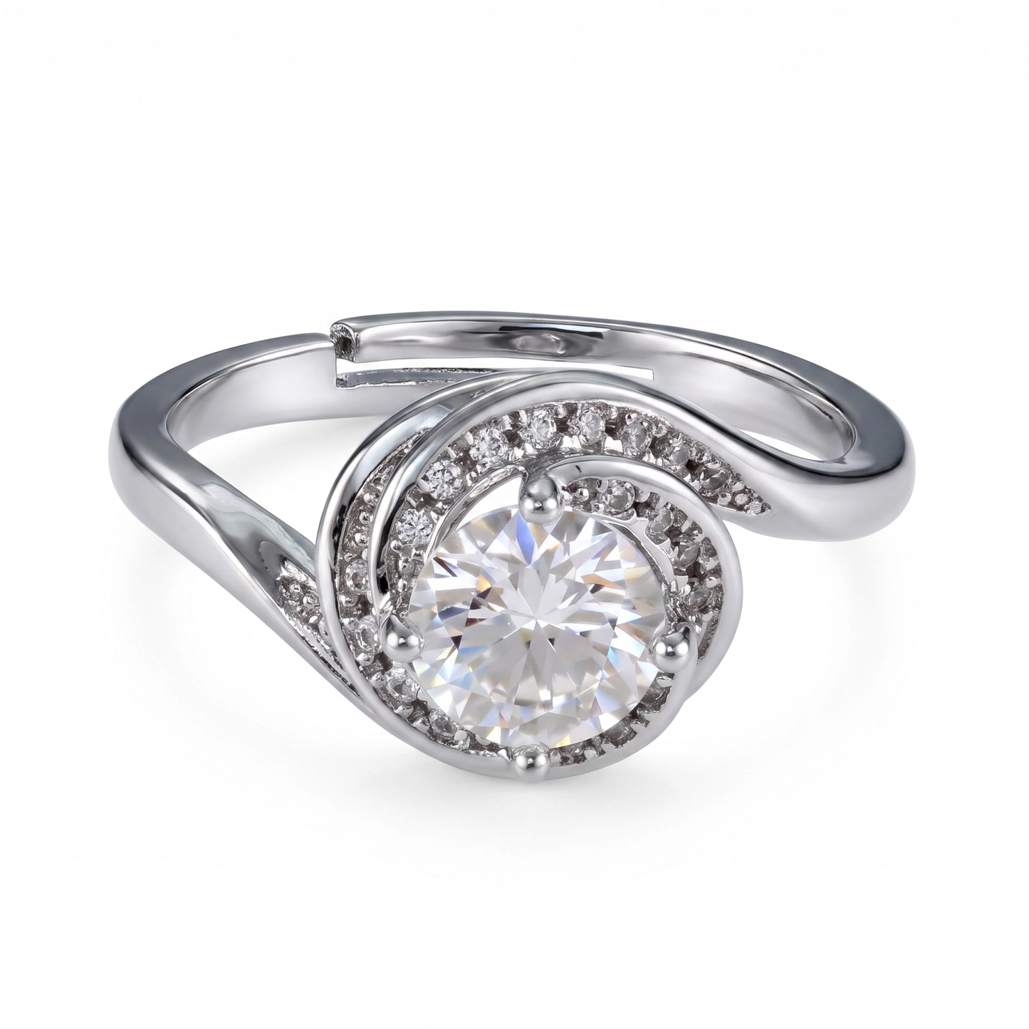 Anel Moissanite Iluminado EBG0125