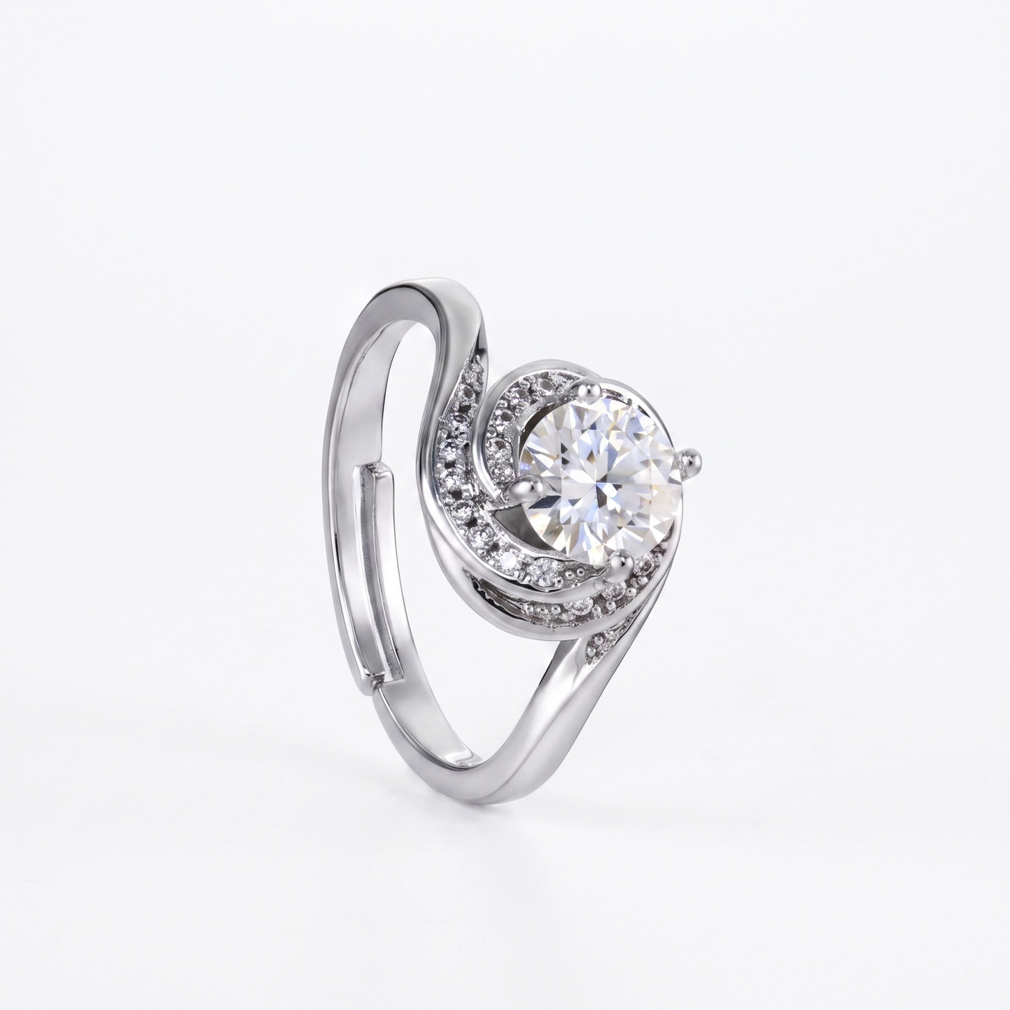Anel Moissanite Iluminado EBG0125