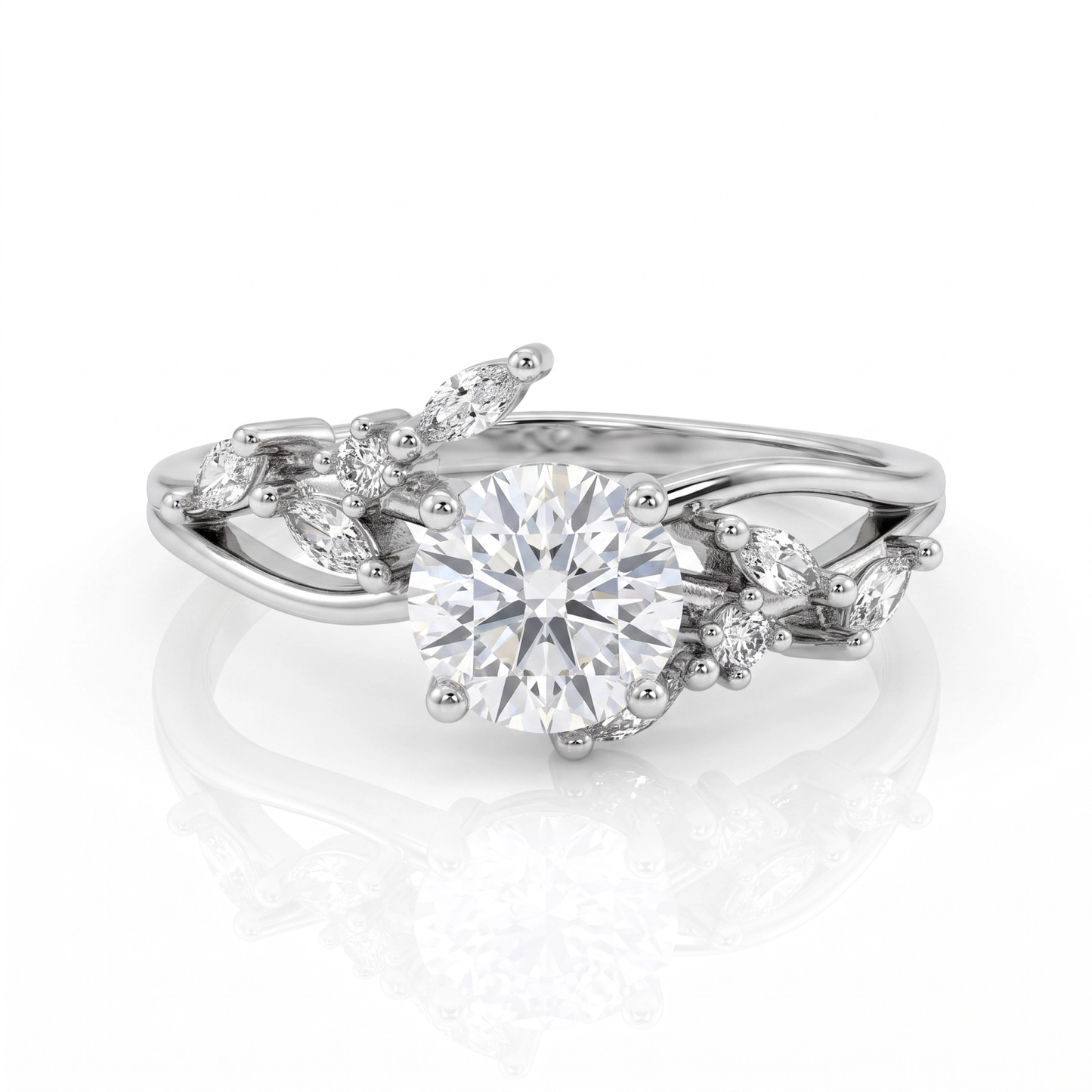 Anel Moissanite Virginia EBG0138