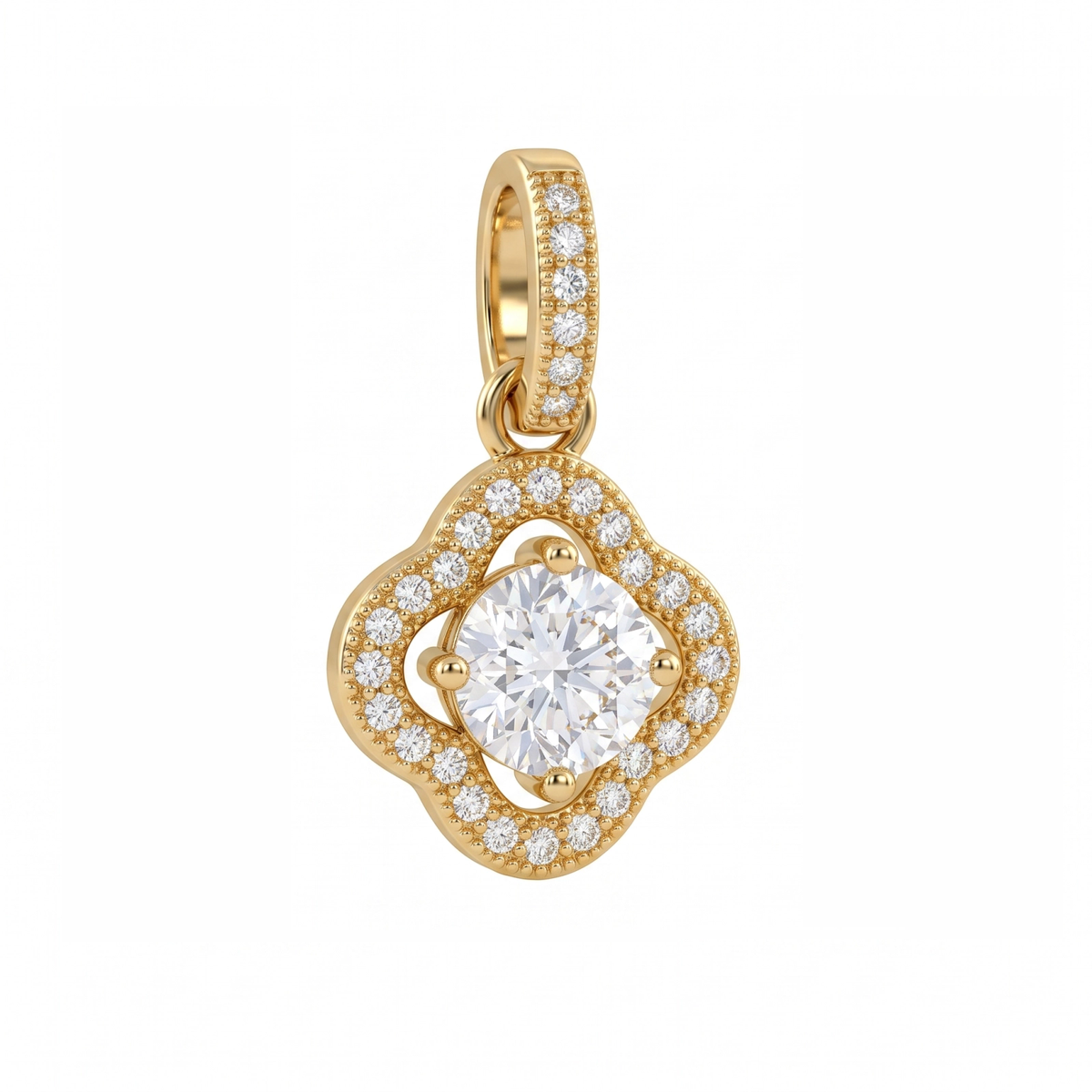 Pingente em Moissanite EBG0140