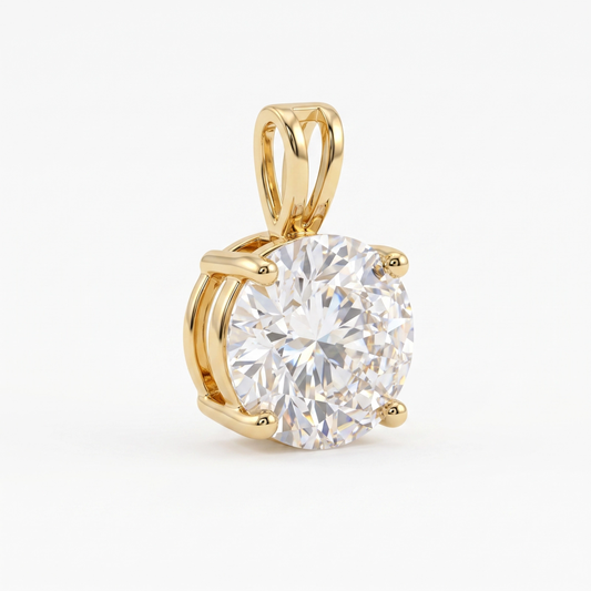 Pingente Simple Moissanite EBG0142