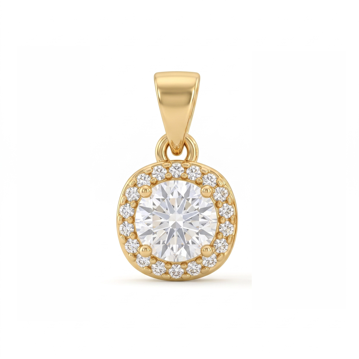 Pingente Elegance Moissanite  EBG0143