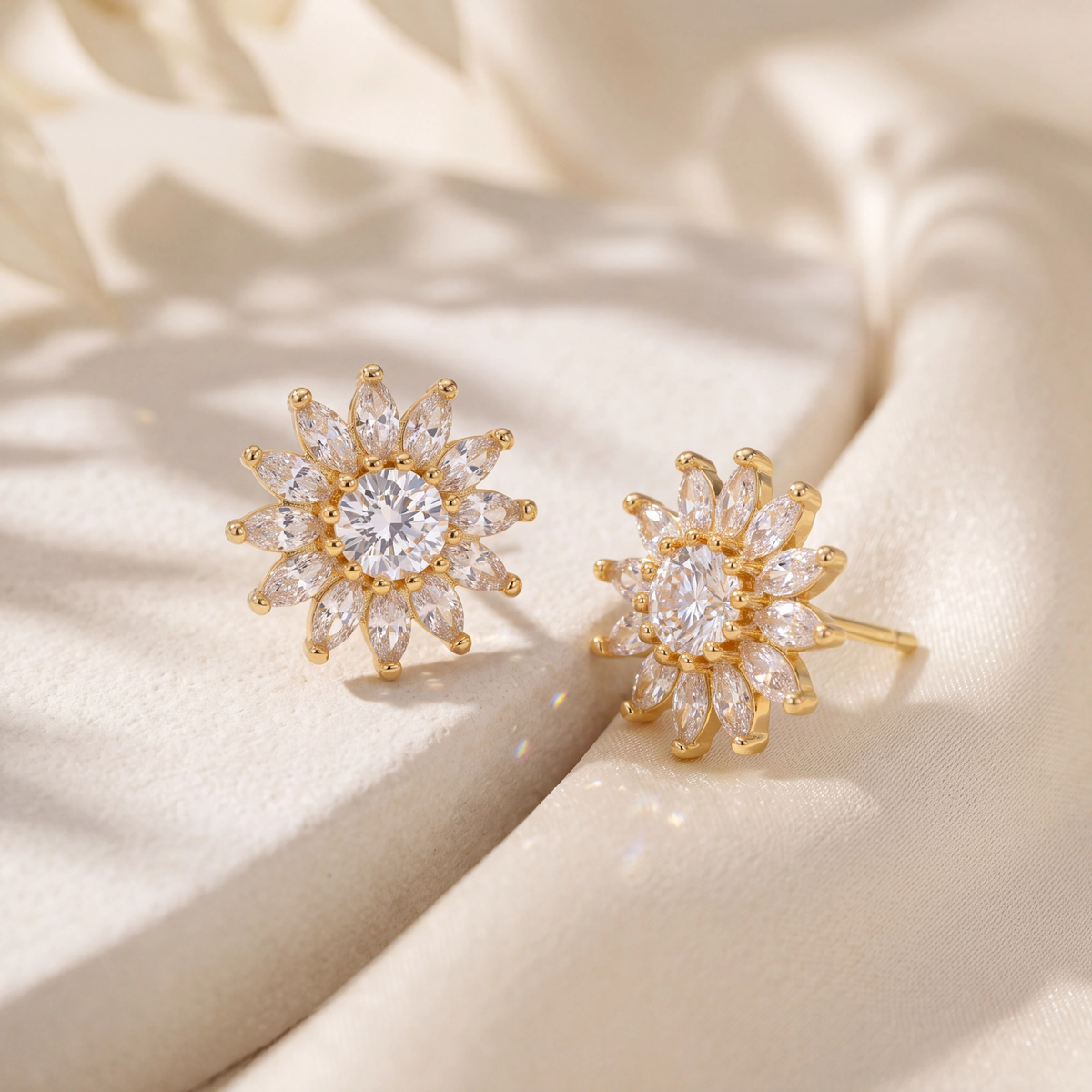 Brincos Solar Moissanite EBG0148