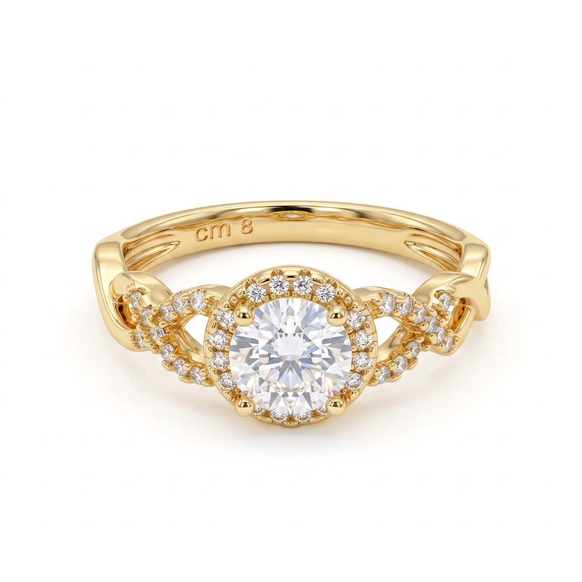 Anel Royal Moissanite EBG0155