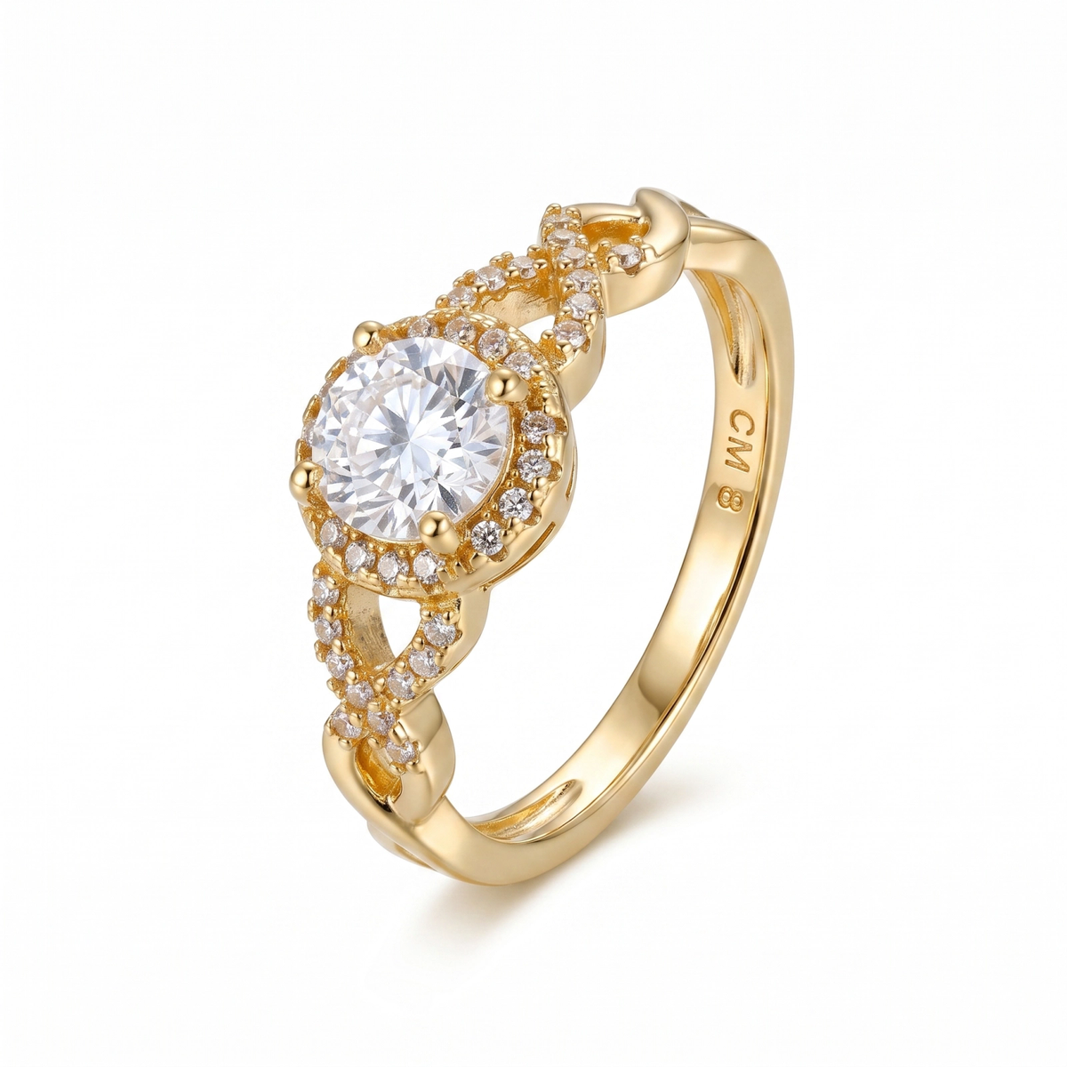 Anel Royal Moissanite EBG0155