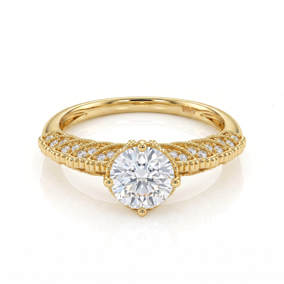 Anel Conquista Moissanite EBG0157