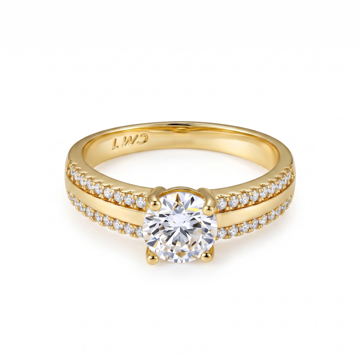 Anel Iluminado Moissanite EBG0158