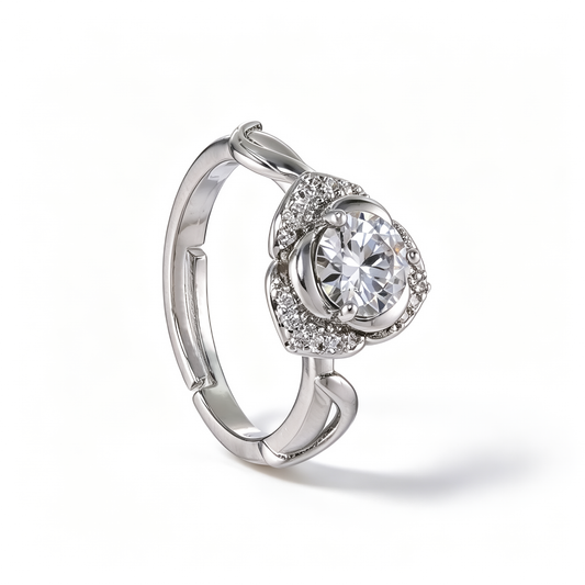 Anel solitario Moissanite EBG0160