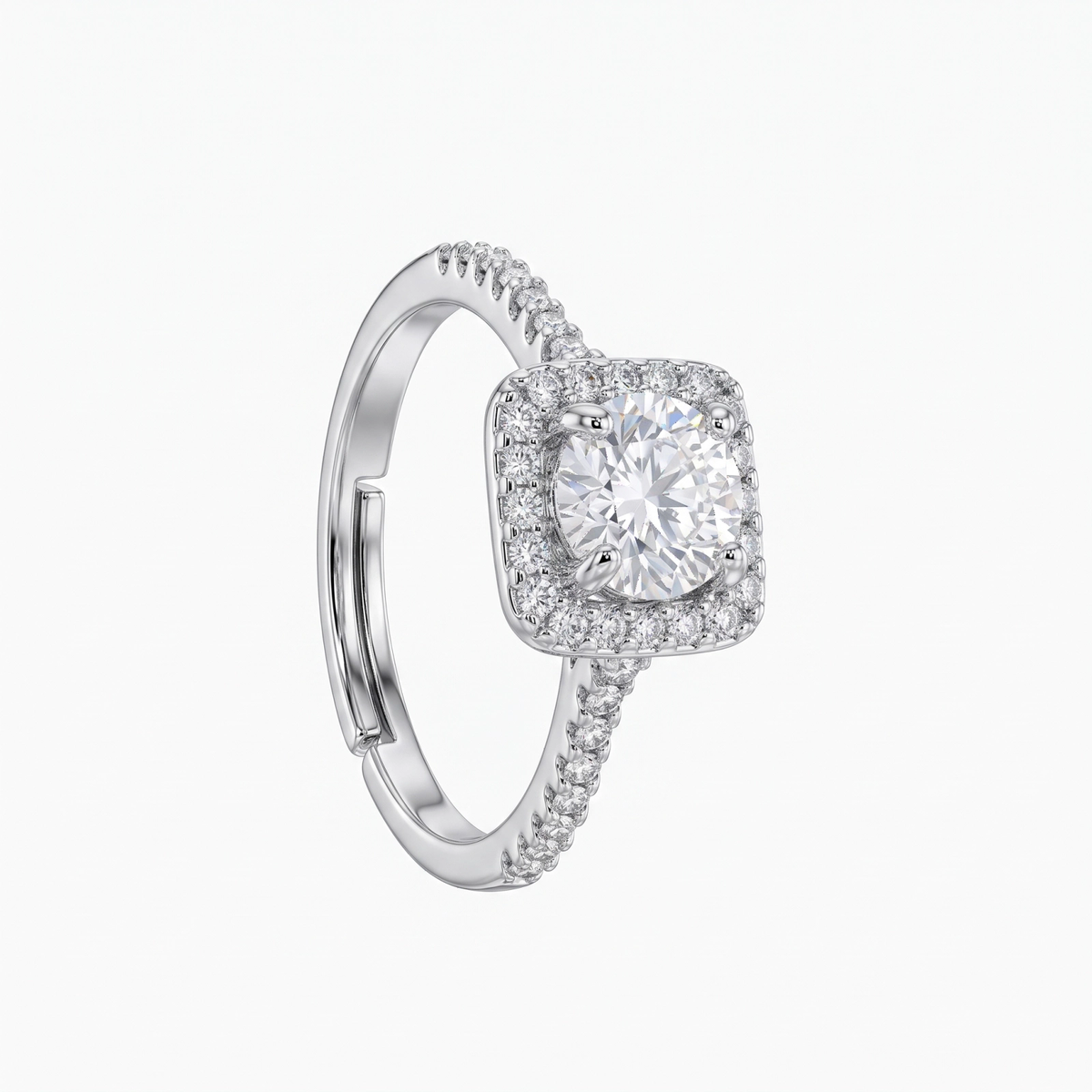 Anel moissanite EBG0164