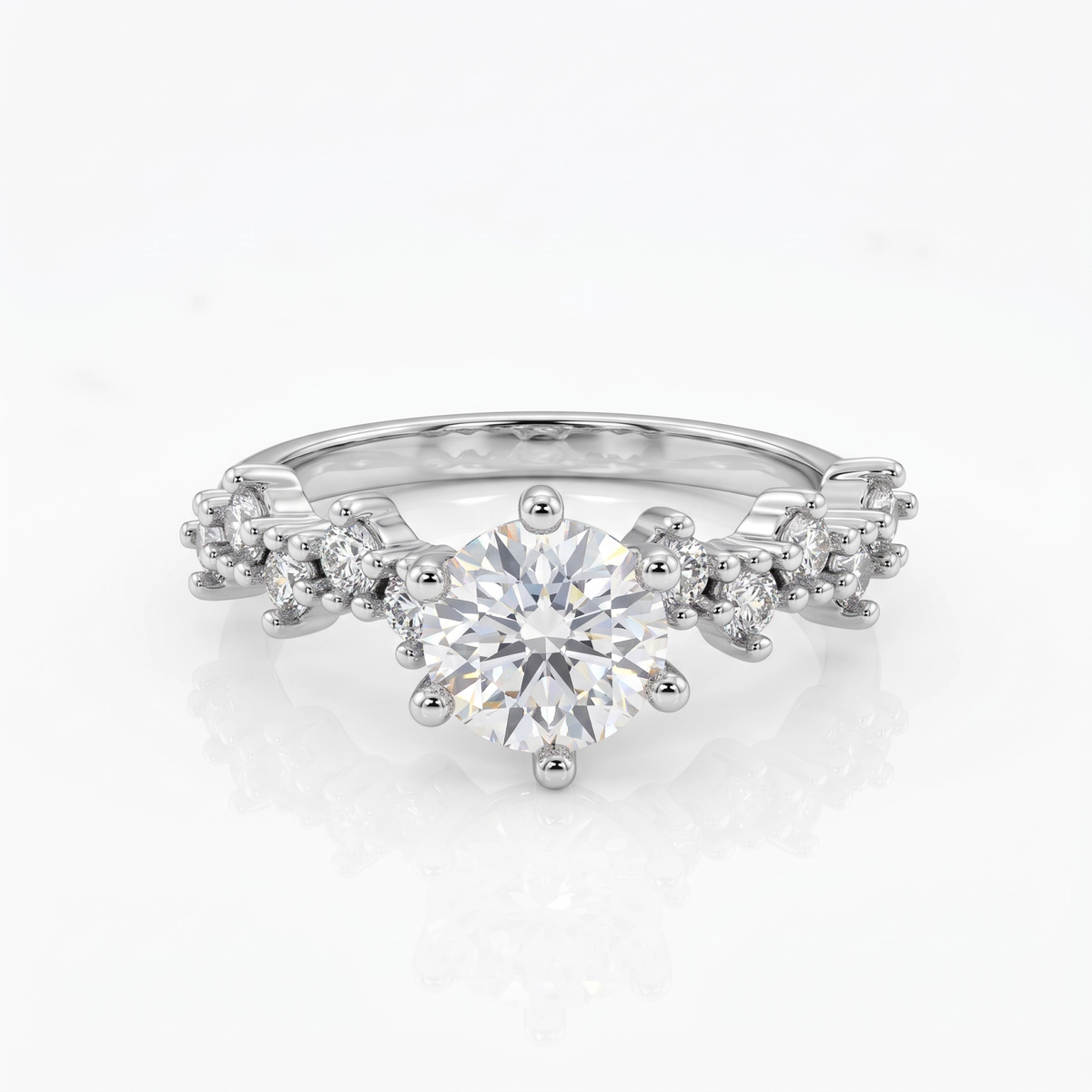 Anel Perfeita Moissanite EBG0168