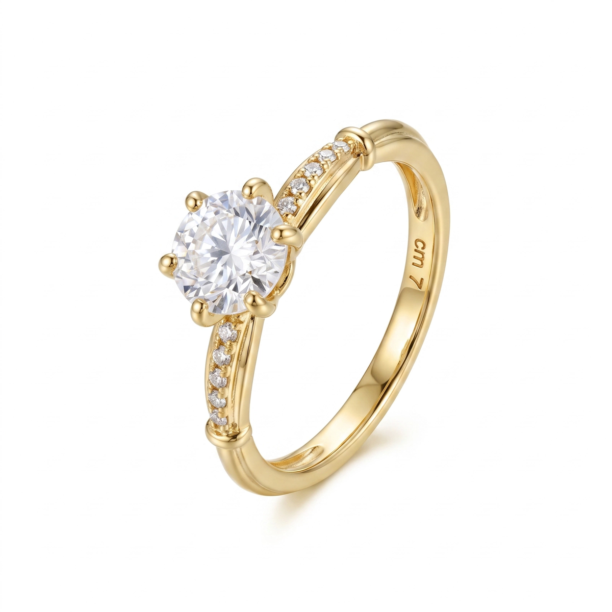 Anel Moissanite Luxo EBG0149