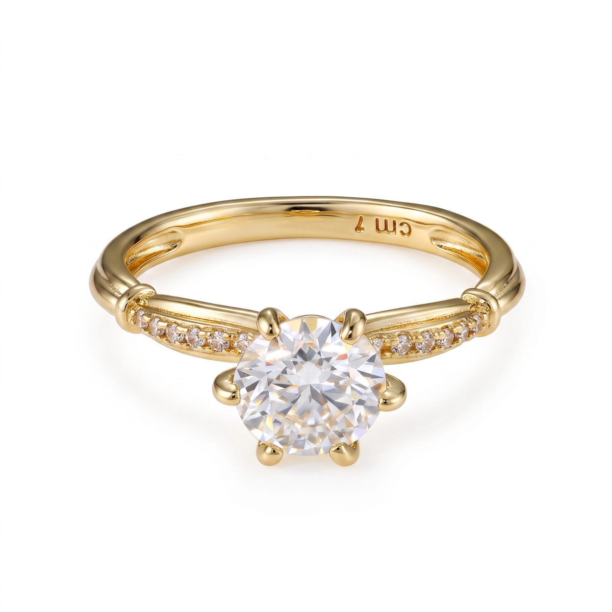 Anel Moissanite Luxo EBG0149
