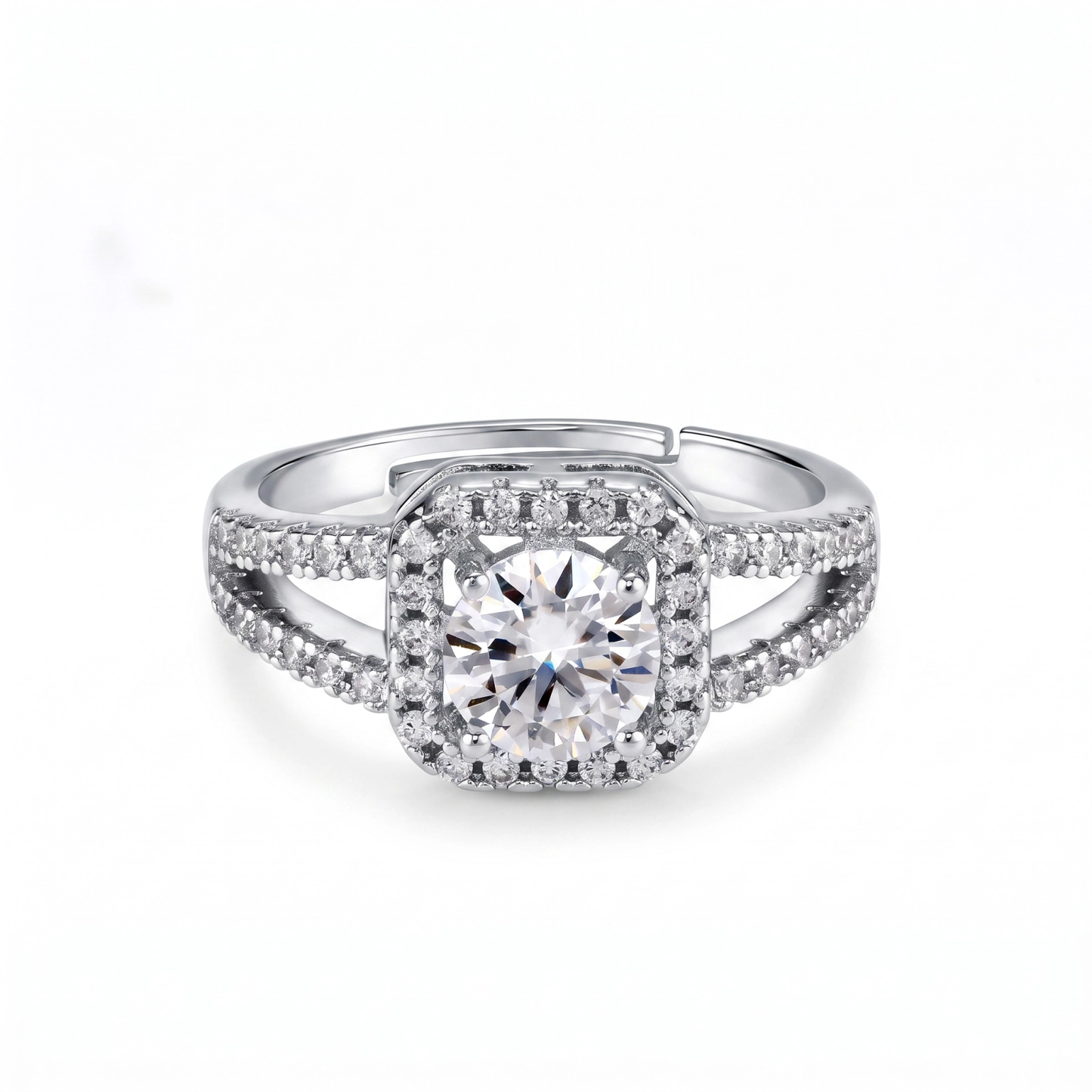 Anel Moissanite  Luxuoso EBG0122