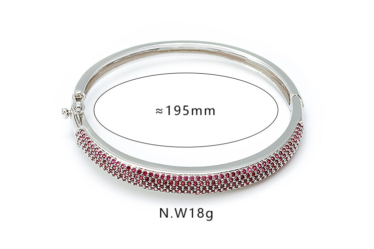 Bracelete Rigido Cravejado XYH100125