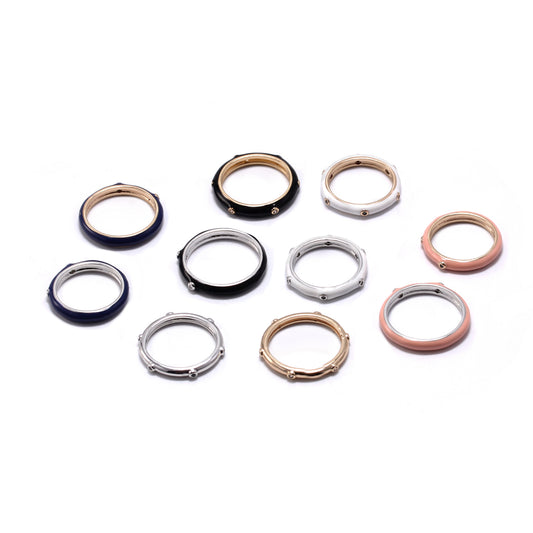 Anel Life Joyful  ouro Ródio XYR102743