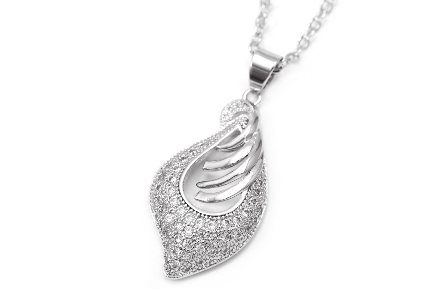 Colar Gota Cravejada XYP100339