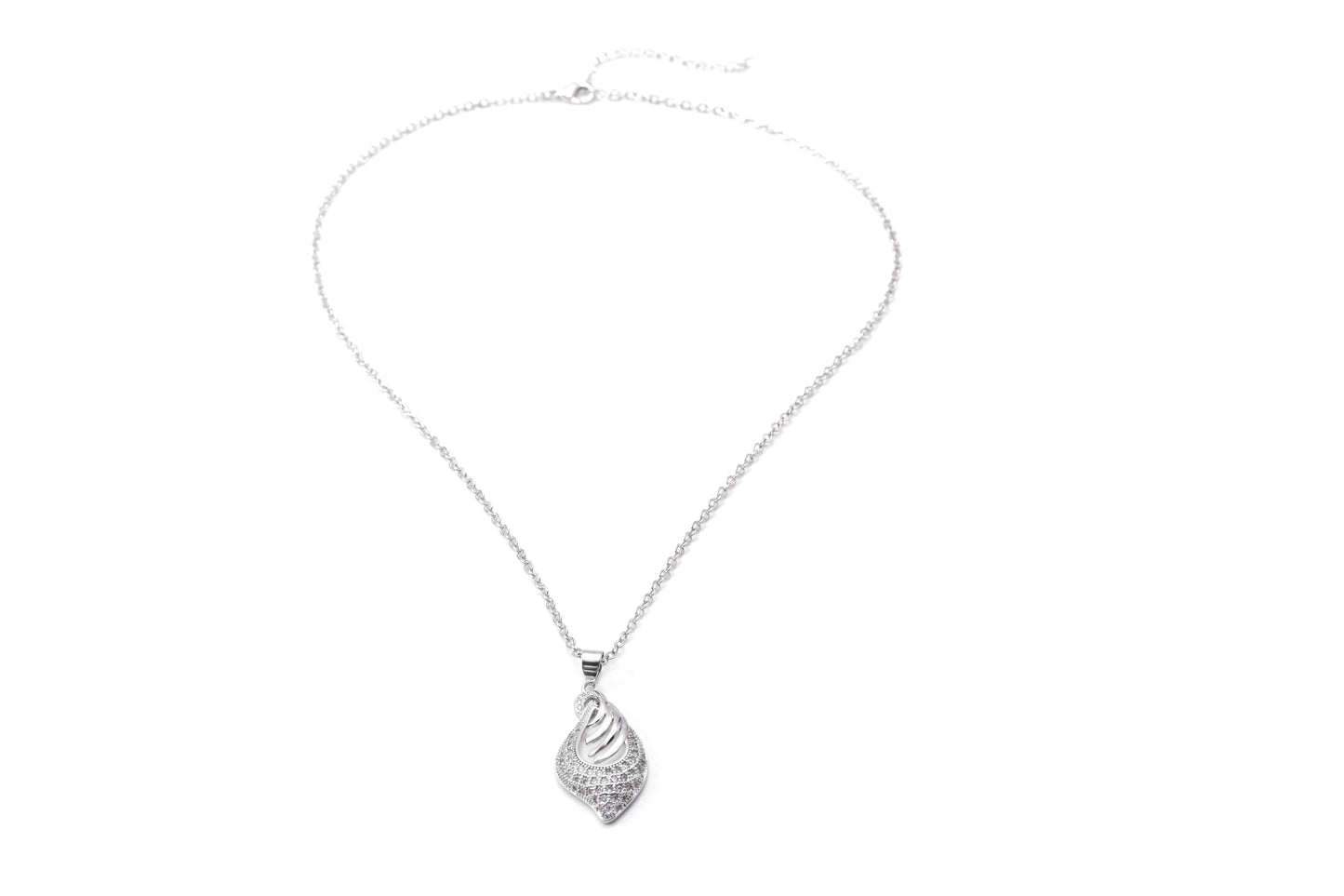 Colar Gota Cravejada XYP100339