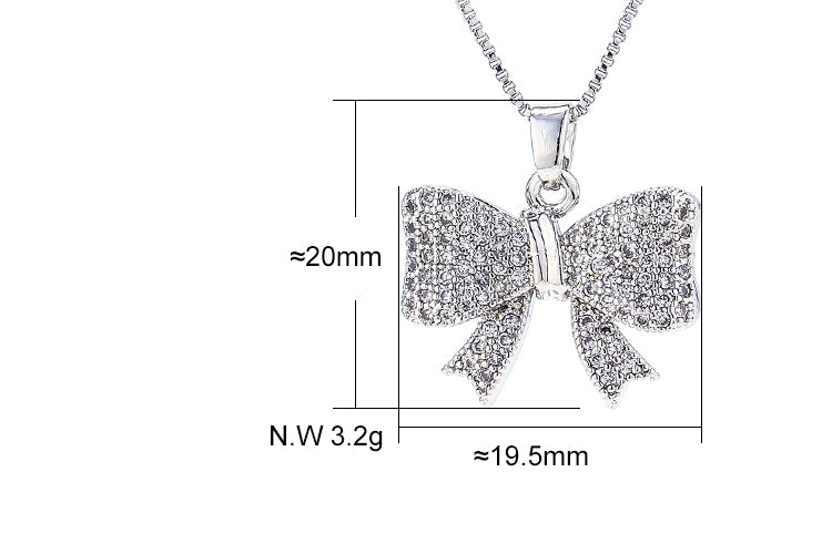 Colar Elegance Bow XYP101365