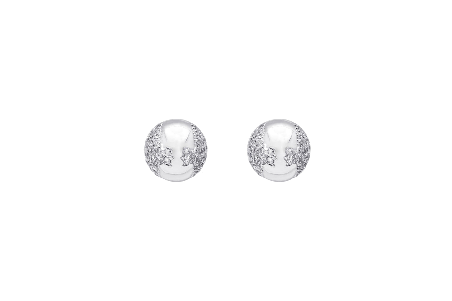 Brincos Esfera de luxo XYE100005