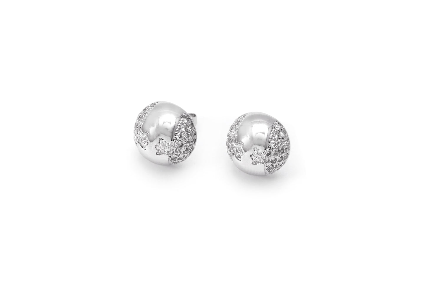 Brincos Esfera de luxo XYE100005