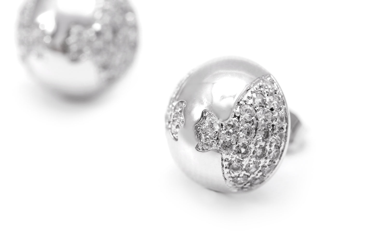 Brincos Esfera de luxo XYE100005
