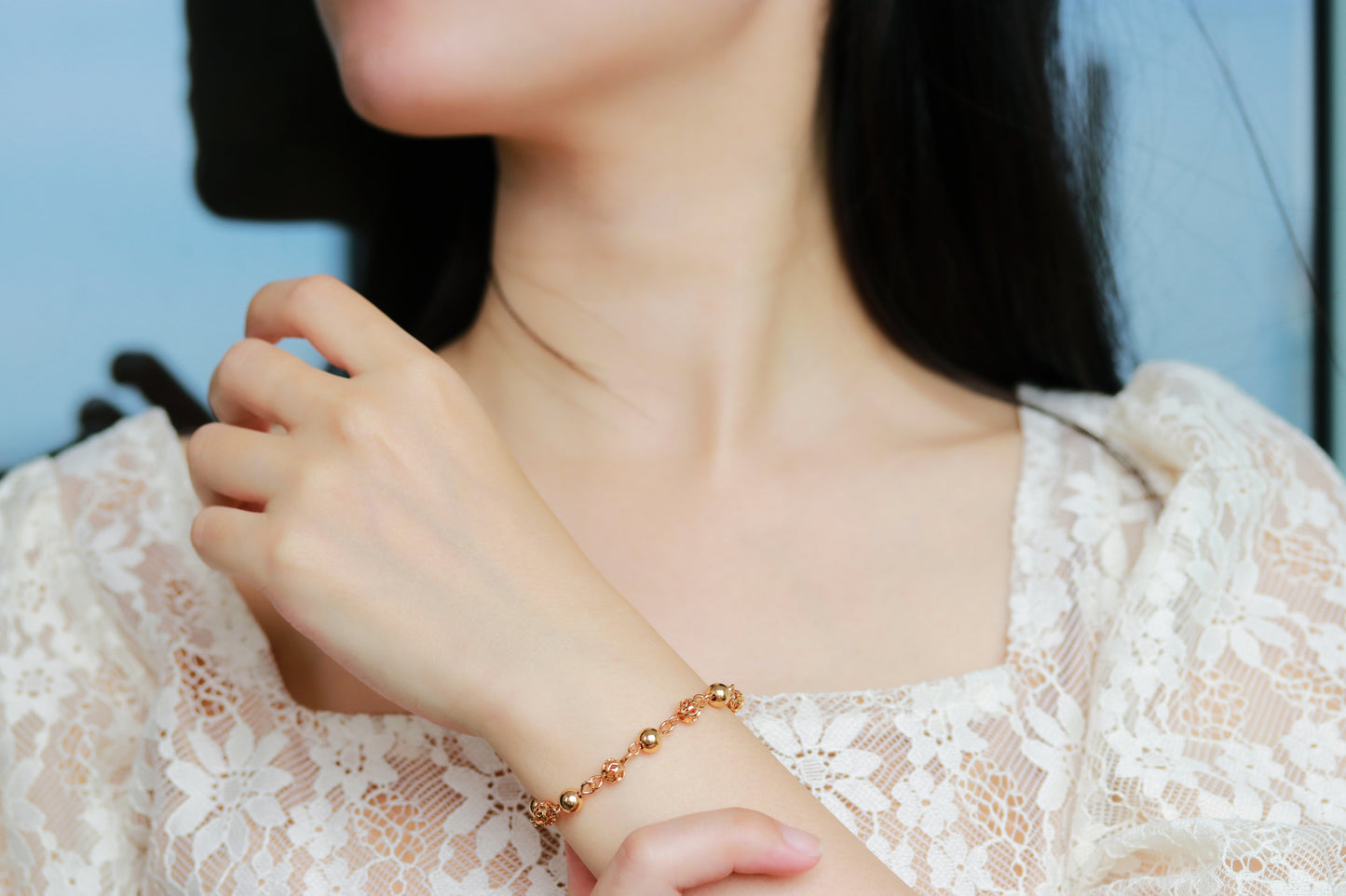 Pulseira Esferas de luxo HB7070-1