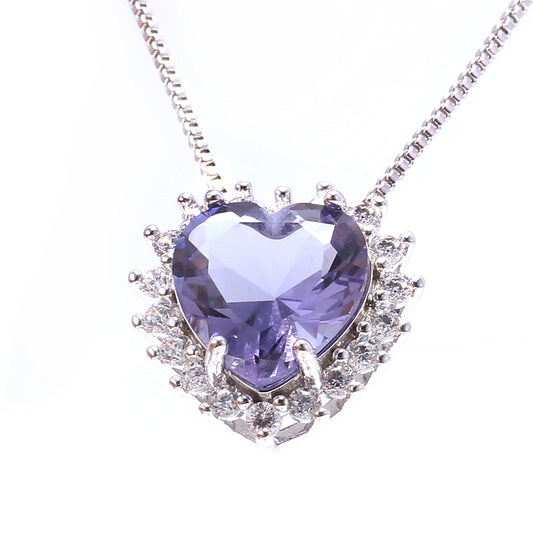 Colar Coracao pedra Fusion XYS100725