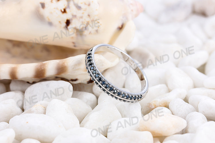 Anel alianca cravejada XYR101681