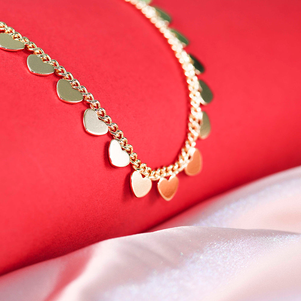 Chocker Coracoes Lisos DCG0492
