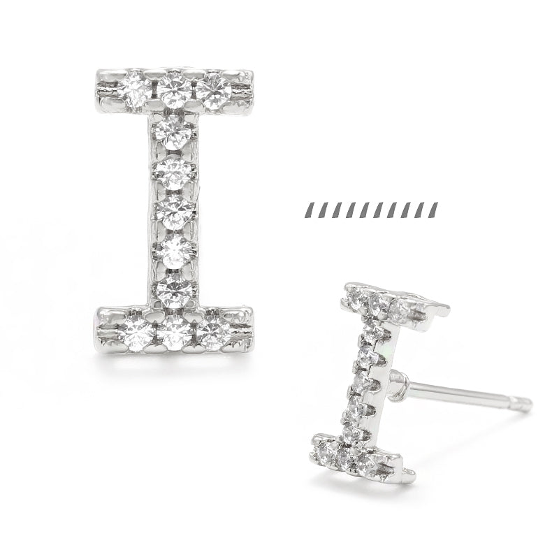 XYPJ100457 letter Stud Earrings