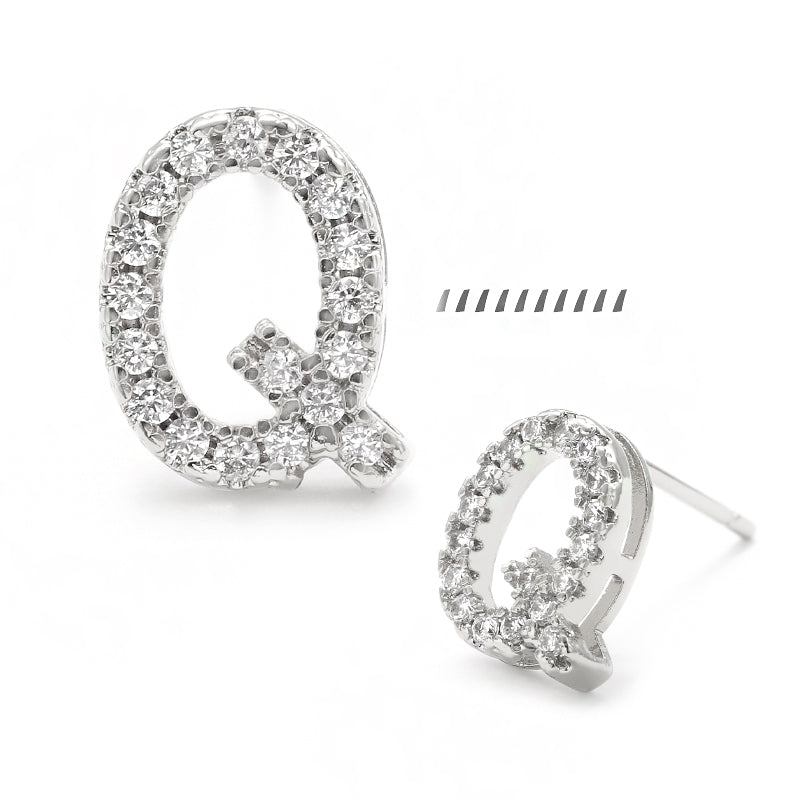 XYPJ100457 letter Stud Earrings