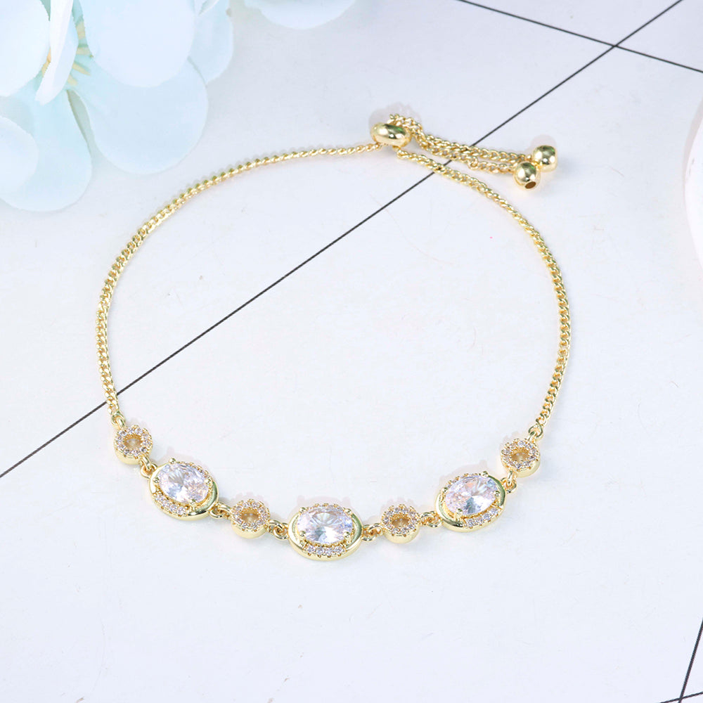 Pulseira Pedras cravejadas DCG0468