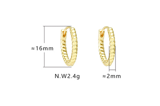 Brincos argolas lisas detalhes XYE103980