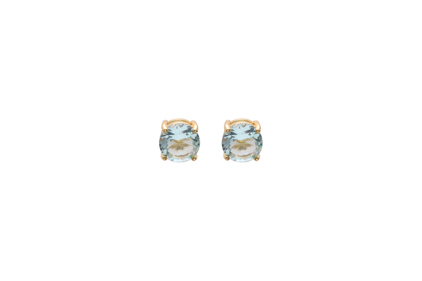 Trio de brincos Riviera Aquamarine 4  Claves XYE101309