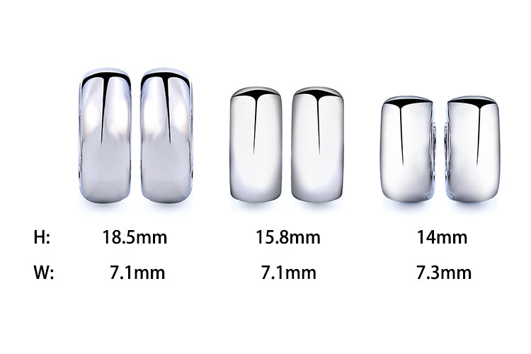 Trio argolas Lisas XYS101915