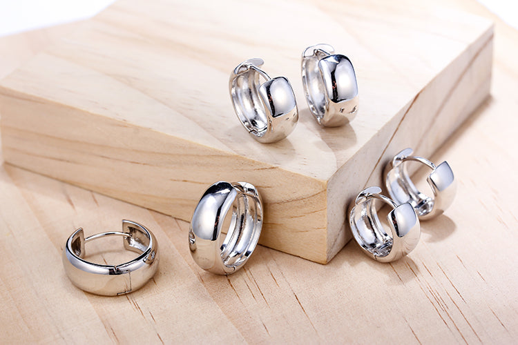 Trio argolas Lisas XYS101915