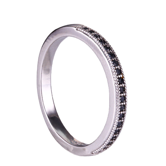 Aliança Eternity Black LB283
