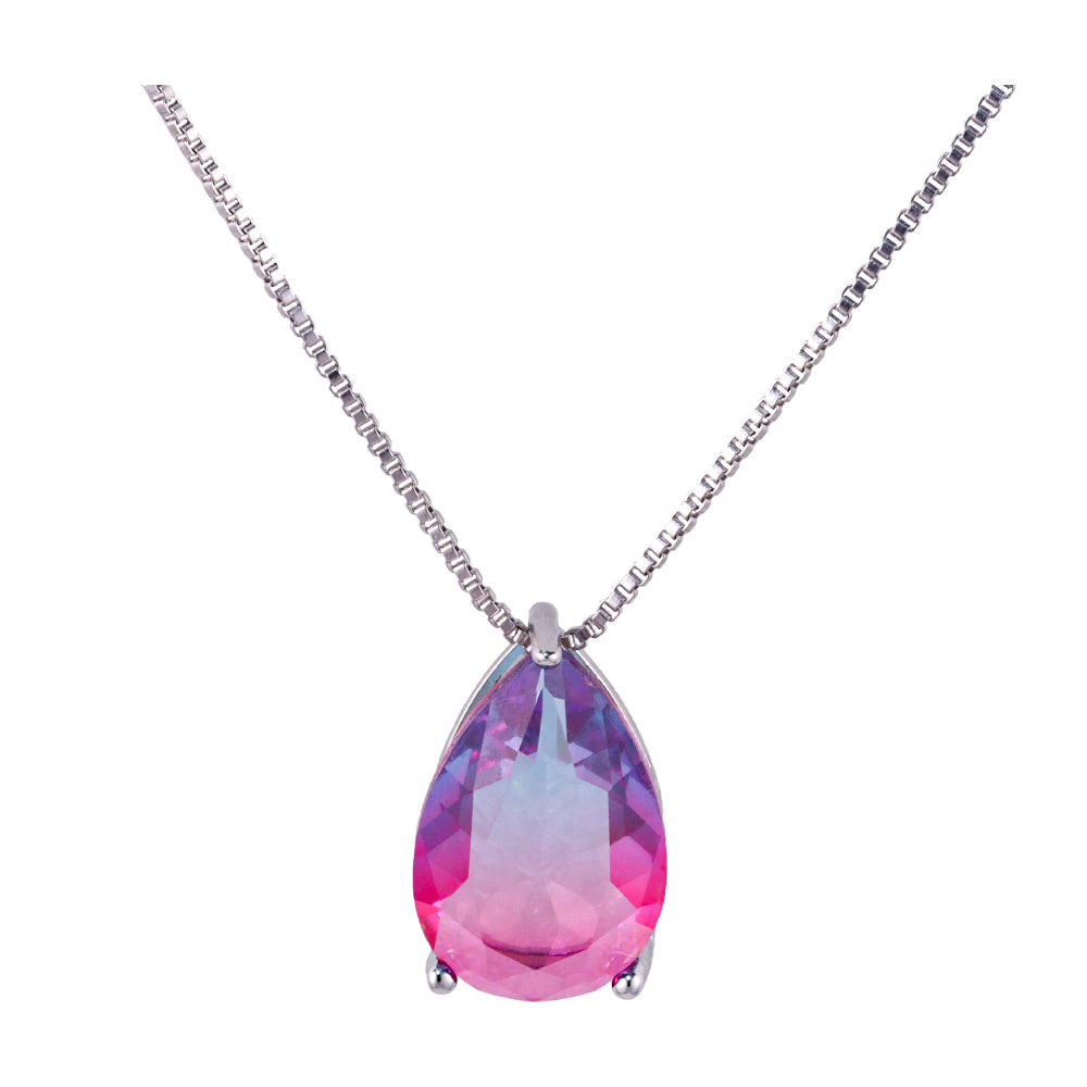 Colar Gota Aurora Boreal LB327