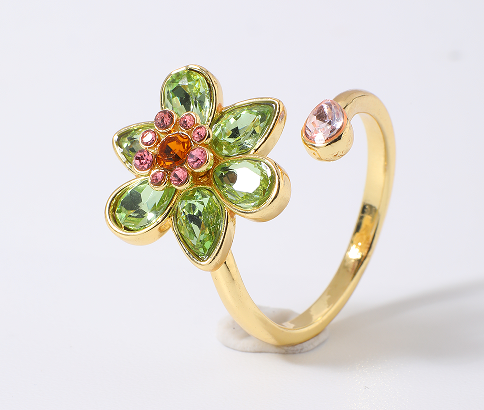 Anel flor perfeita regulavel EBG0043