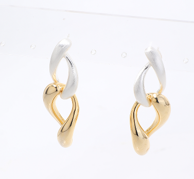 Brinco pendurado mix color EBG0042