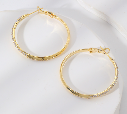 Argola dourada EBG0013