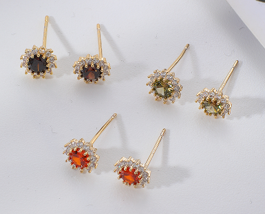 Brinco flor do sol EBG0019