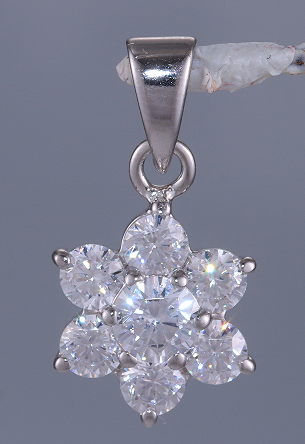 Pingente flor prata 925 CPS00188