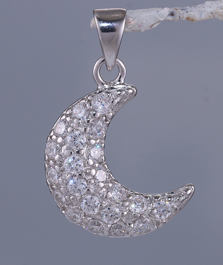 Pingente Lua Prata 925 CP04768