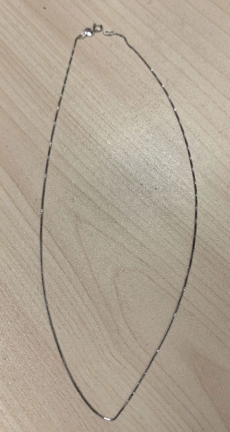 Silver chain- box chain 45cm