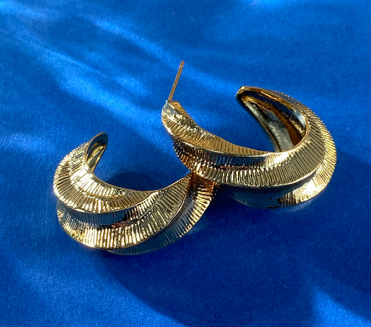 Brincos Meia Argola Robusta EDT0238